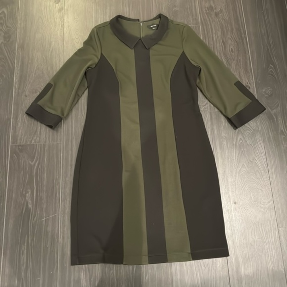 RW&Co - Black and Olive Green Dress